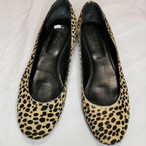 DKNY | Cheetah Print Calf Hair Ballet Flats